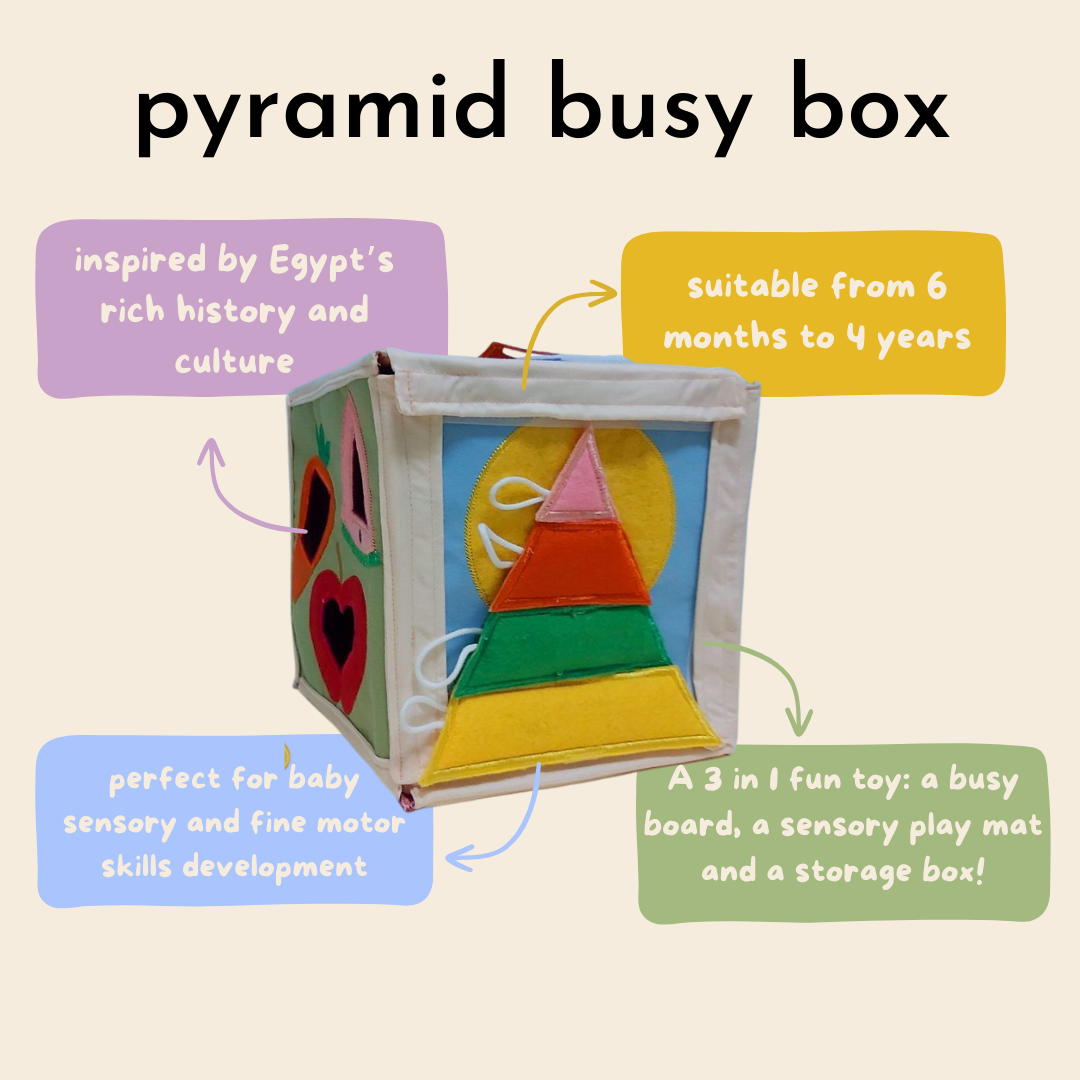Pyramid Busy Box