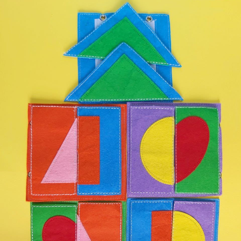 Shapes Puzzle Book
