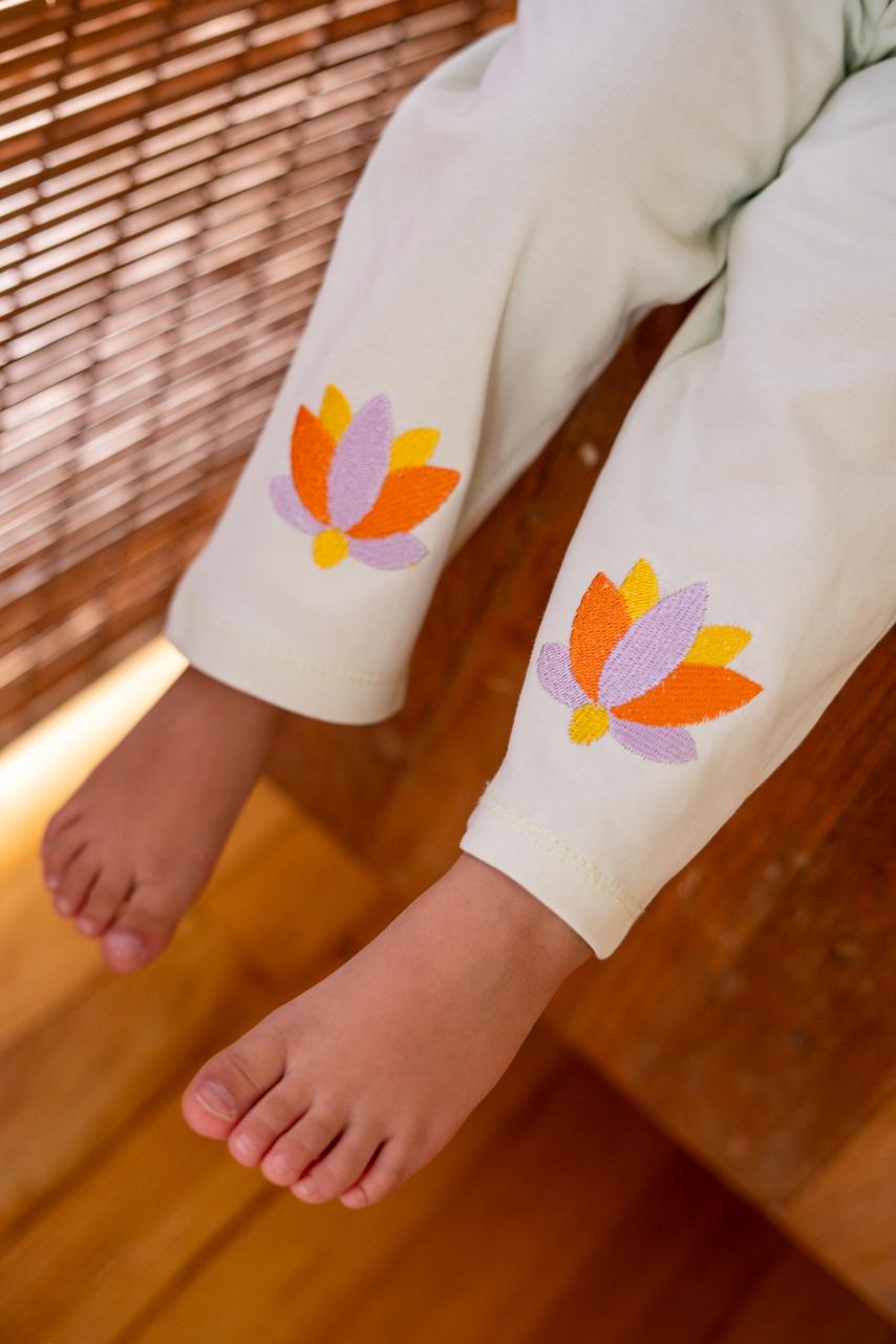Mint Lotus Pants + T-shirt Set