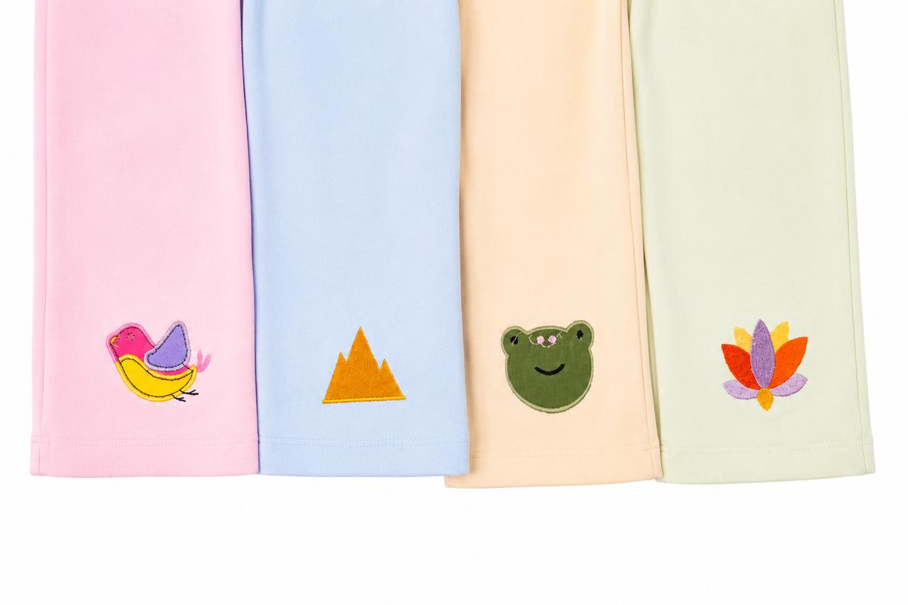 Blue Pyramid Pants