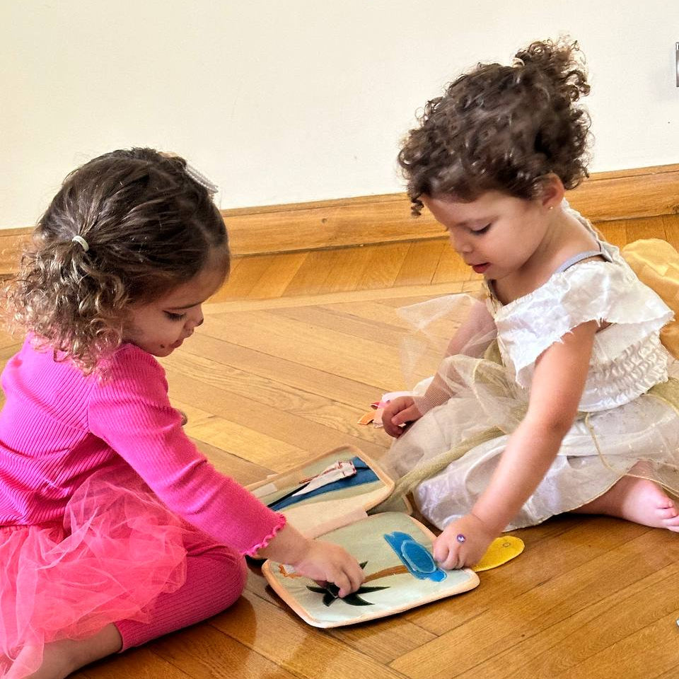 The Preschooler Birthday Gift: Lion Busy Book + Elephant Busy Book