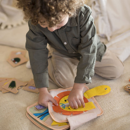 Lion Busy Book