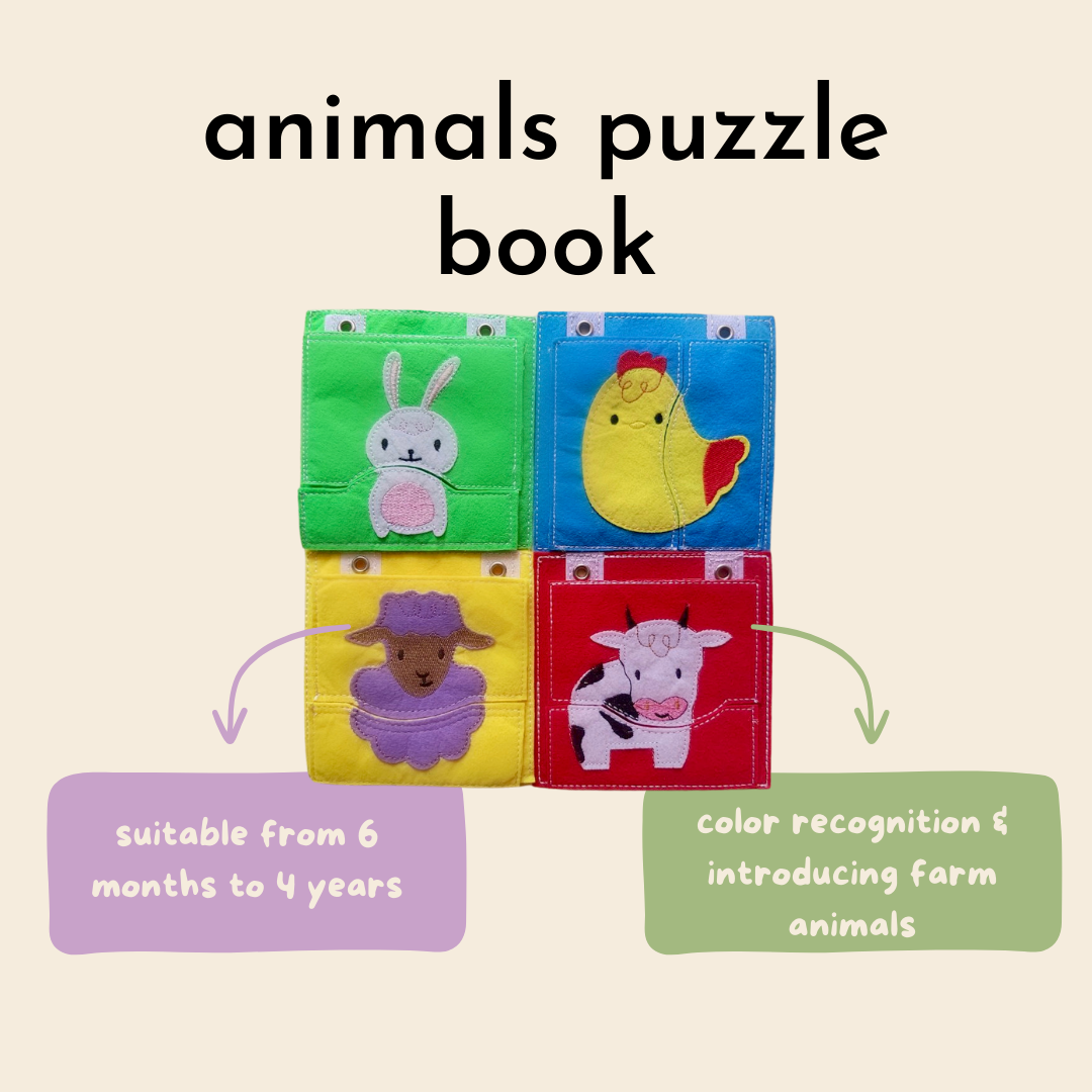 Animal Puzzle Book