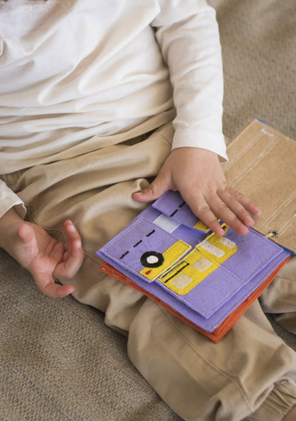 The Big Toddler Bundle: Beach Mat + Transportation Puzzle Book