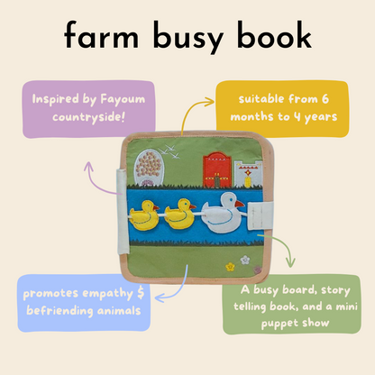 Farm Busy Book