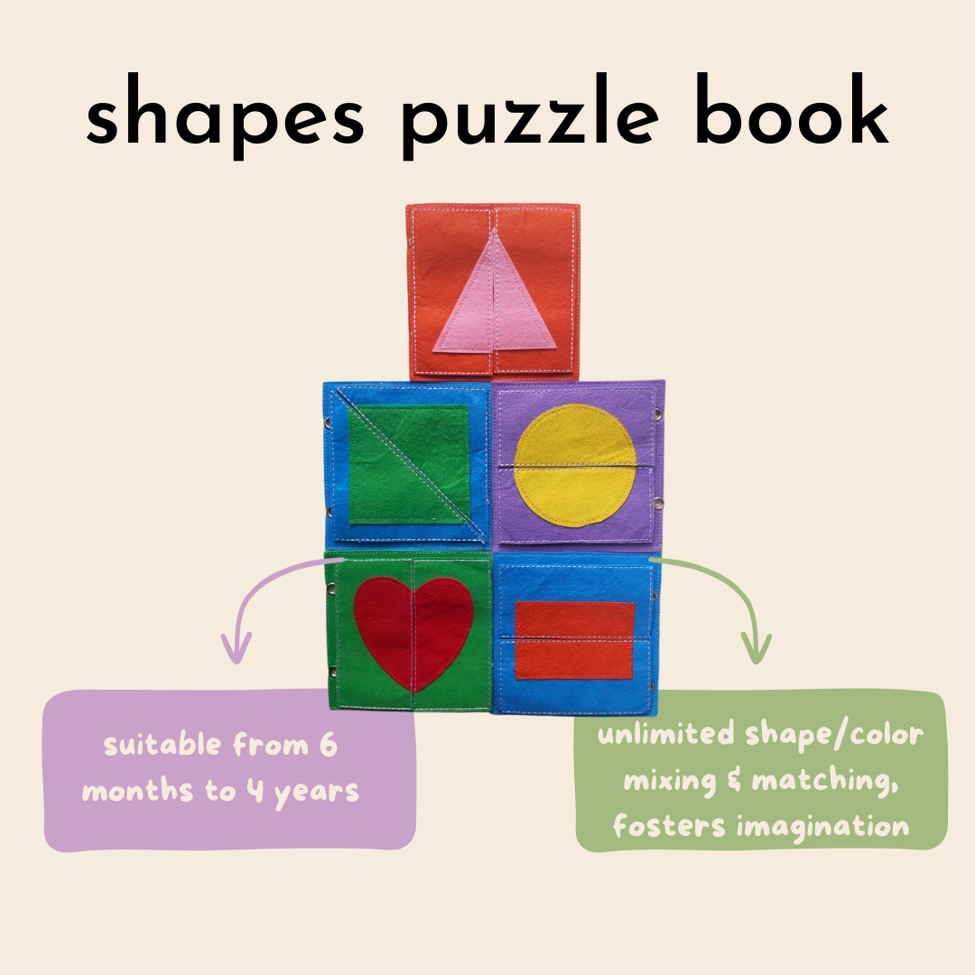 Shapes Puzzle Book