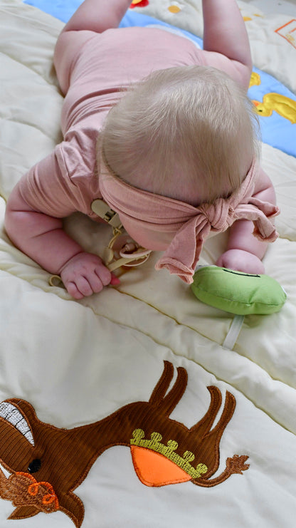 Soft Baby Bundle:  Cairo Play Mat + Nuba Soft Book