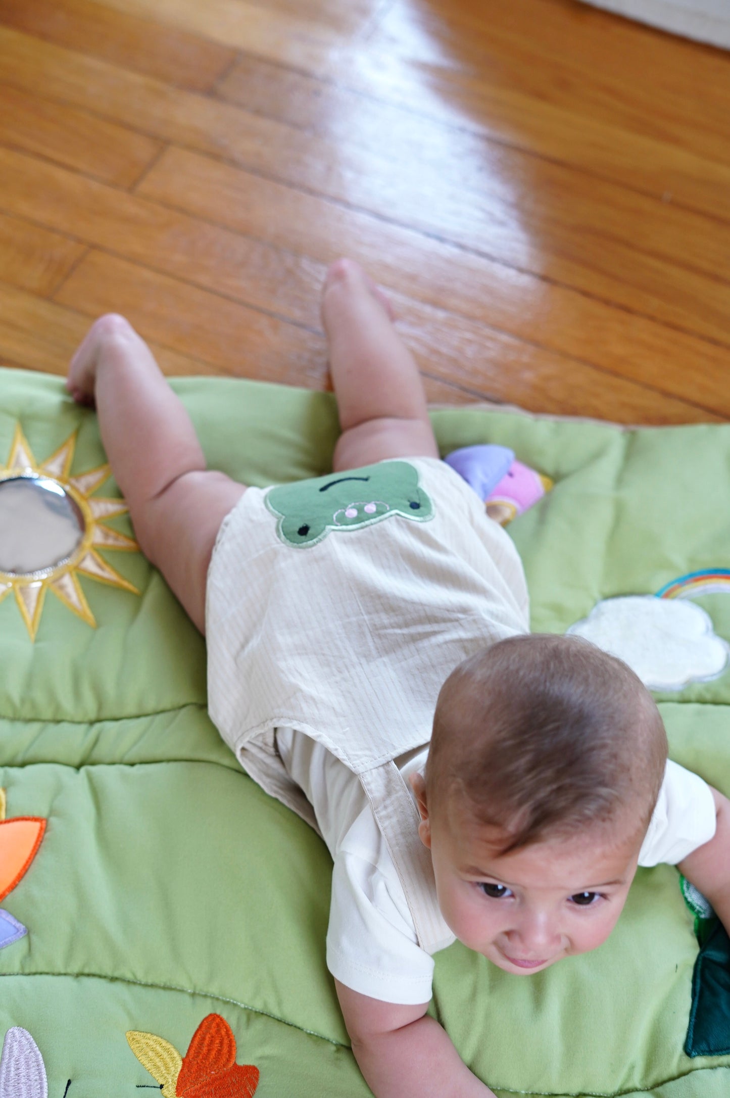 Smiley Frog Overall