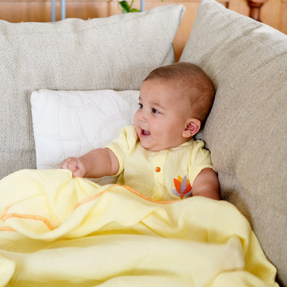 Butter Cream Lotus Romper