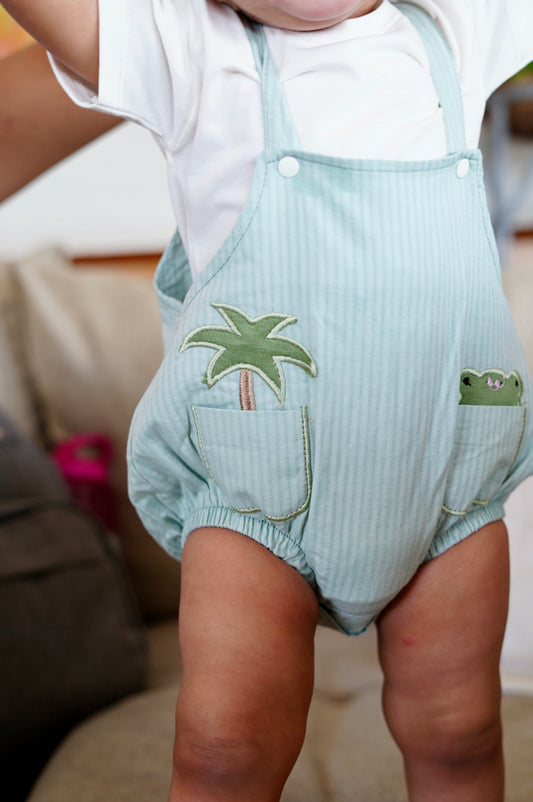 Peekaboo Overall Set