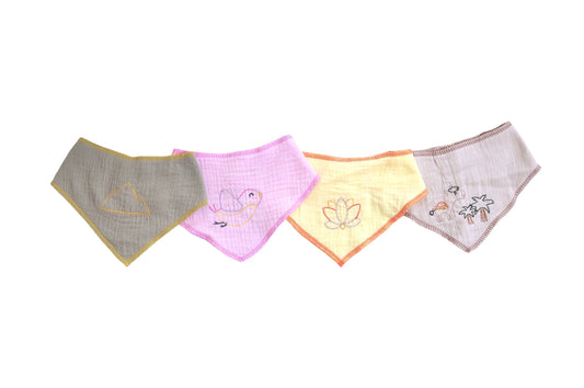 Bibs - Pack of 4